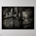 Fantasy - Haunted - It was a dark and stormy night posters