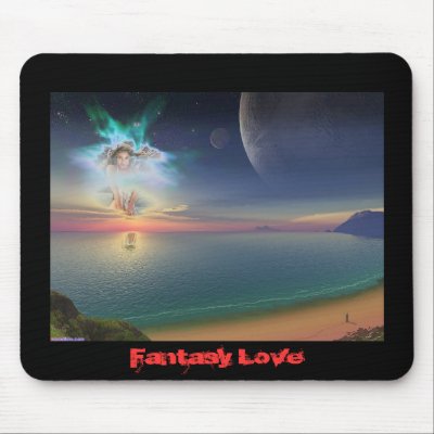 Fantasy Love Mousepad by elenaind