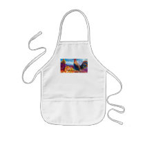 Fantasy Make Believe Chickens and Candy Corn Aprons