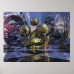 Fantasy poster "Golden magic"