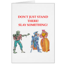 fantasy pun greeting cards