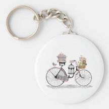Fantasy push bike keychain