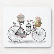 Fantasy push bike mouse mat