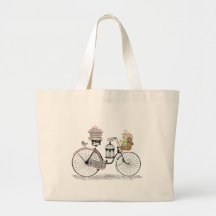Fantasy push bike tote bag