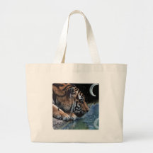 Fantasy Tiger & Moon Bag