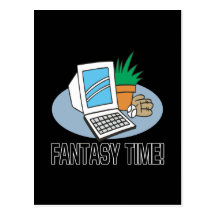 Fantasy Time Postcard