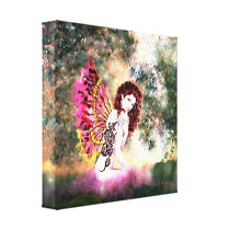Fantasy Twlight Fairy Enchanting Canvas Print