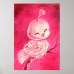 Fantasy Valentine Love Bird Print