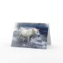 Fantasy White Horse & Ocean Surf Cards