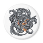 Fantasy white magnet
