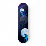 Fantasy Wolf Skateboard