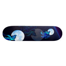 Fantasy Wolf Skateboard
