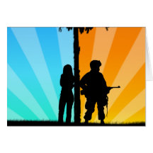 Far Apart, Close at heart Greeting Cards