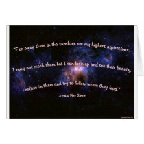 Far Away Greeting Card