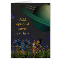 Far Away Pixies Greeting Card