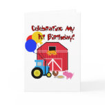 Farm 1st Birthday Tshirts and Gifts cards