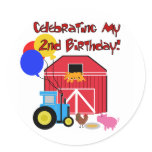 Farm 2nd Birthday Tshirts and Gifts
