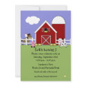 Farm Animals Birthday Invitation