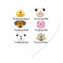 Farm Animals Sounds Stickers