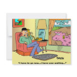 Farm Cartoon Cow Humor Invite