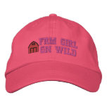 Farm Girl Gone Wild Embroidered Hat embroidered hats