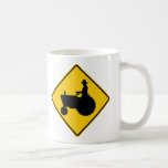 Farm Machinery Traffic Highway Sign Coffee Mugs