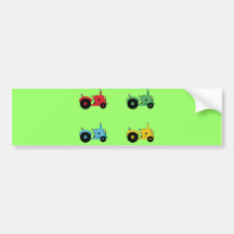 Farm Tractors Bumper Stickers