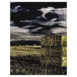 Farm with Hay Bales flyers