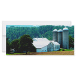 Farm with White Silos rack cards