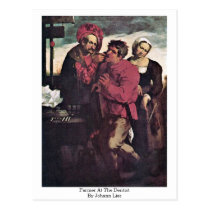Farmer At The Dentist By Johann Liss postcards