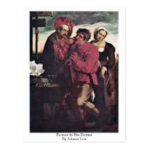 Farmer At The Dentist By Johann Liss Post Cards