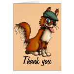 Farmer Fox, greeting card