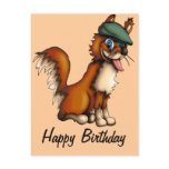Farmer Fox, postcard