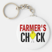 Farmer’s Chick Keychain