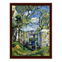 Farmer With Wheelbarrow,  By Pissarro Camille Postcards