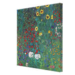 Farmergarden Sunflower, Klimt, Vintage Flowers Canvas Print