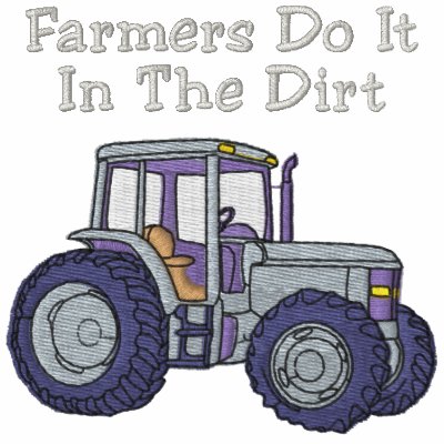 Farmers Do It In The Dirt Embroidered Shirt by fathersdaytshirts