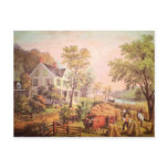 Farmer's Home Harvest Postcard