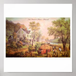 Farmer's Home Harvest Poster posters