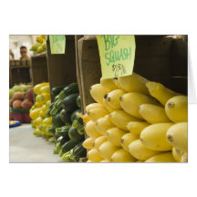 Farmer's Market Greeting Card