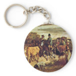 Farmers Of Flagey On The Return From The Market keychains
