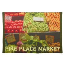 Farmers Produce- The Pike Place Market Placemat