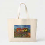 FARMHOUSE IN PROVENCE CANVAS BAGS