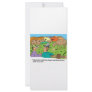 FARMING CARTOON HUMOR ABOUT BROWN SWISS CATTLE RACK CARD TEMPLATE