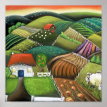 Farming in the Wairarapas Print
