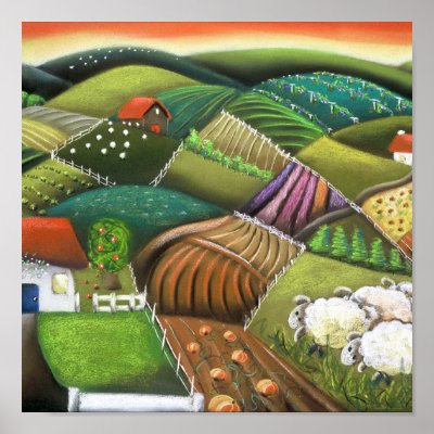 Farming in the Wairarapas Posters by Elana_Greeff