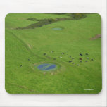 Farmland in Azores islands Mouse Pads