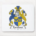 Farnham Family Crest mousepads