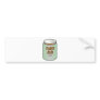 Fart Jar Time Capsule 1962 Bumper Stickers