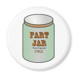 Fart Jar Time Capsule 1962 Refrigerator Magnet